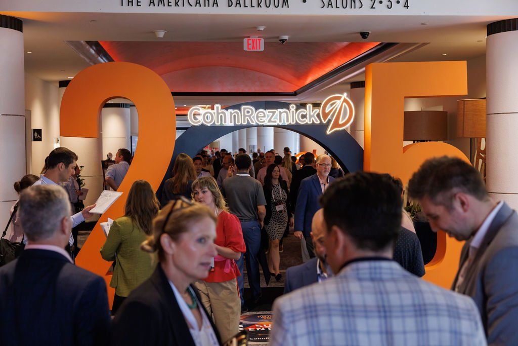 Branded corporate event entrance